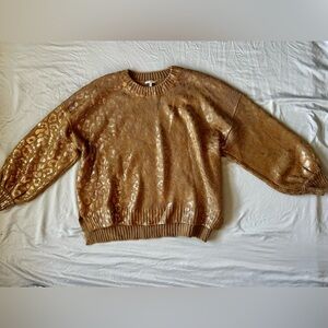 JODIFL Bronze Knit Sweater